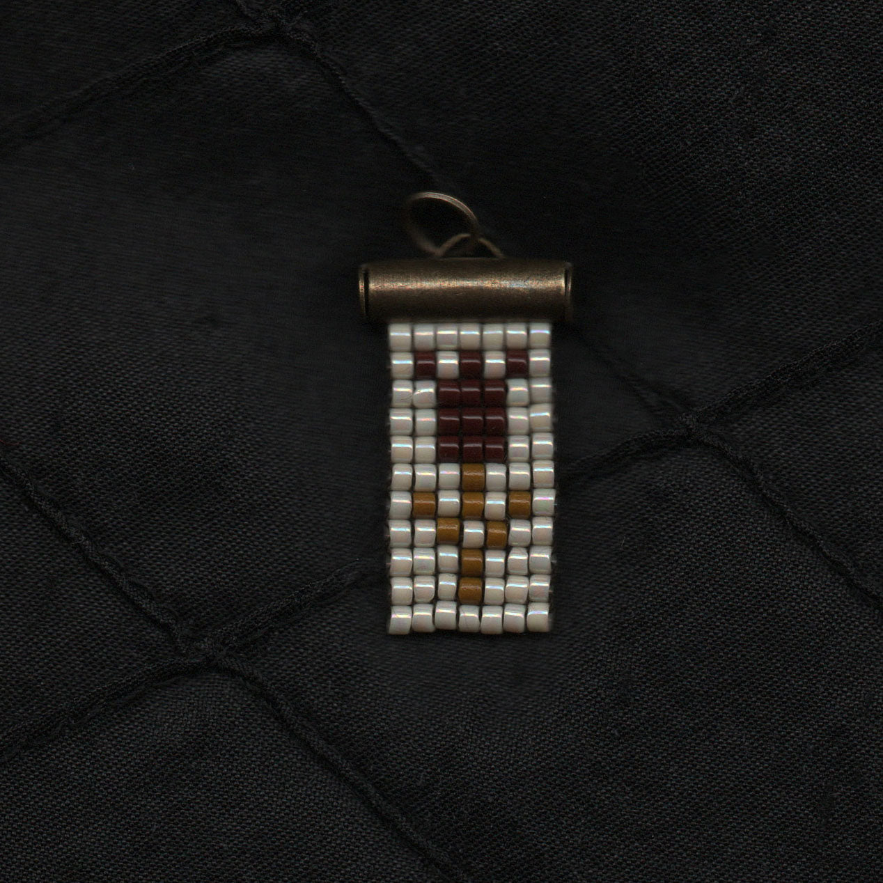 Burgundy Tulip Pendant